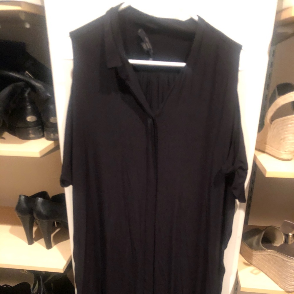 All Saints black dress